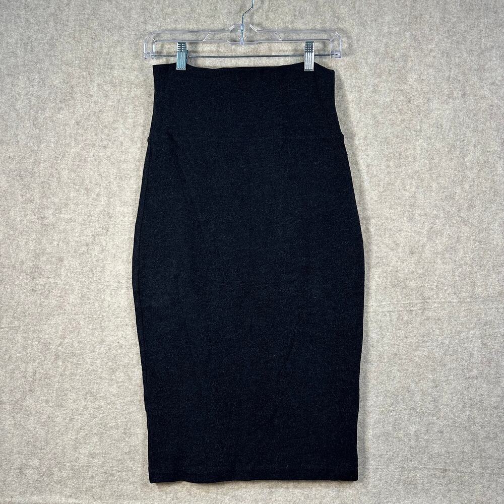 James Perse - Black WMU5819 Skinny Midi Pencil Skirt High Waisted Size 2